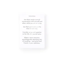 Travel Therapy Card Set