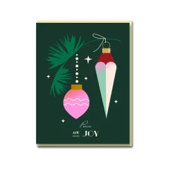 Tree Decorations Greeting Card