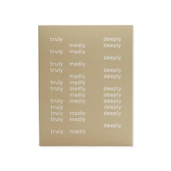 Truly Madly Deeply Greeting Card