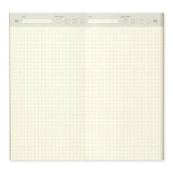Undated Diary Refill Daily