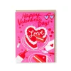 Valentine's Day Cake Greeting Card