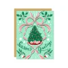 Vintage Tree Greeting Card