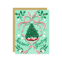 Vintage Tree Greeting Card