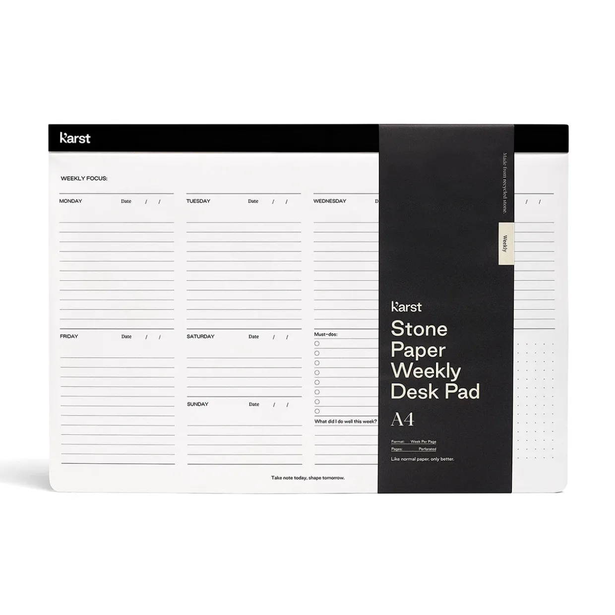 Weekly Desk Pad