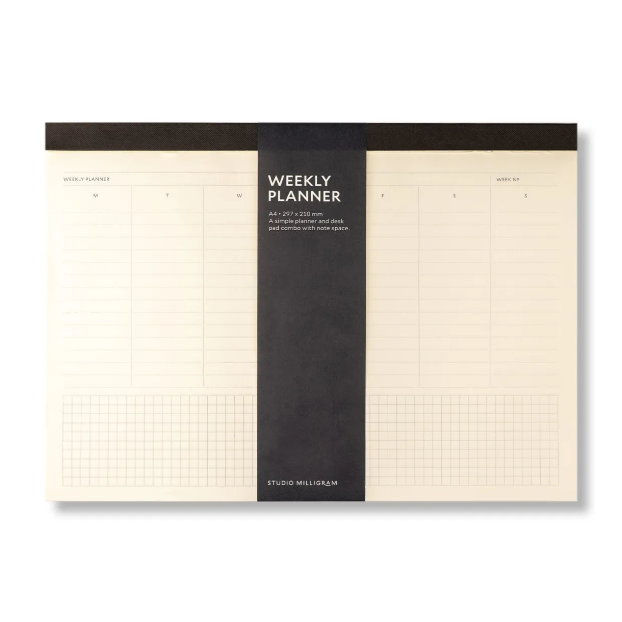 Weekly Desk Pad A4