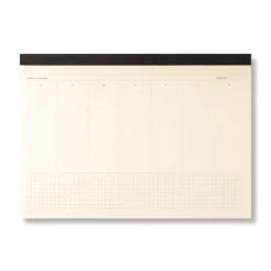 Weekly Desk Pad A4