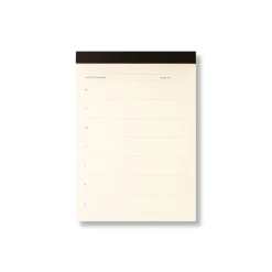 Weekly Desk Pad A5