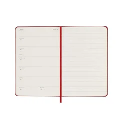 2026 Weekly Notebook Diary Hard Cover Pocket