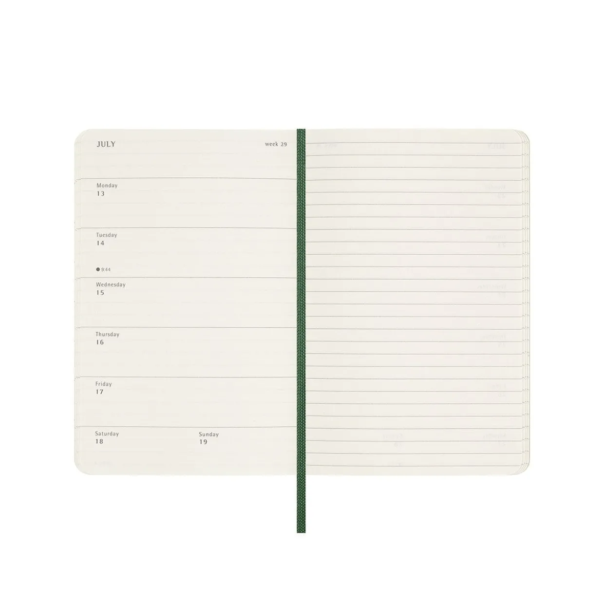 2026 Weekly Notebook Soft Cover Diary Pocket