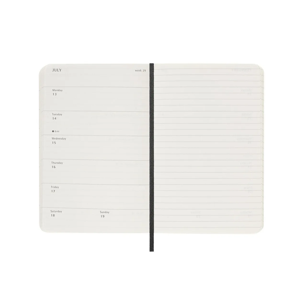 2026 Weekly Notebook Soft Cover Diary Pocket