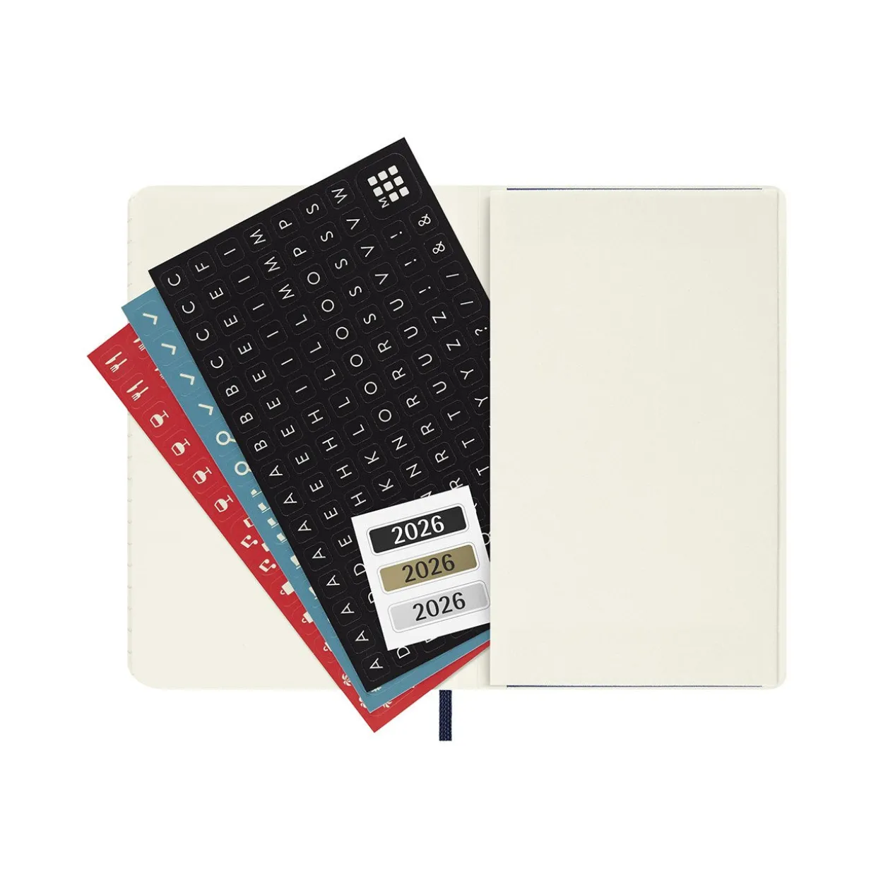 2026 Weekly Notebook Soft Cover Diary Pocket