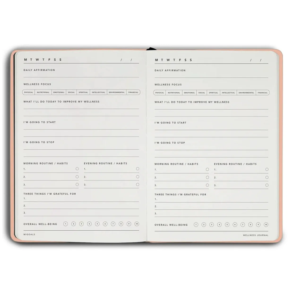 Wellness Journal B6