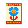 Wild Rose Happy Birthday Greeting Card