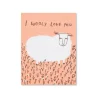 Wooly Love You Sheep Greeting Card