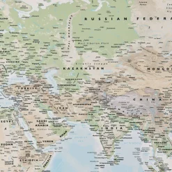World Map Canvas