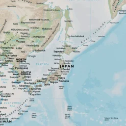 World Map Canvas