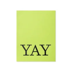 YAY Greeting Card