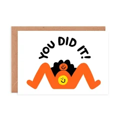 You Did It Greeting Card