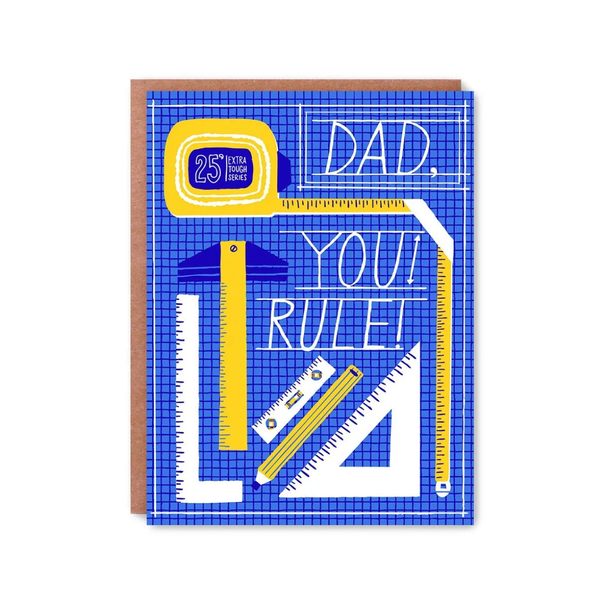 You Rule Dad Tool Greeting Card